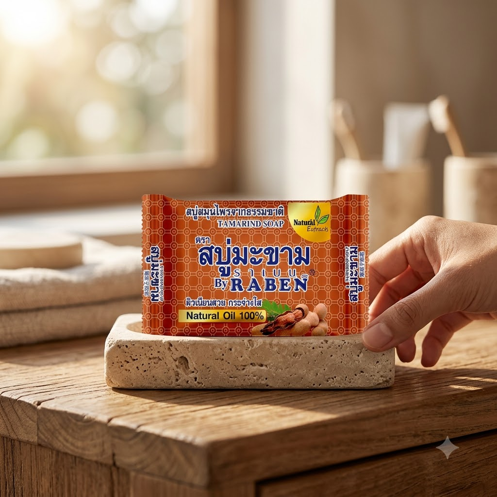 RABEN Natural Herbal Soap 130g – Thai Herbal Soap Collection