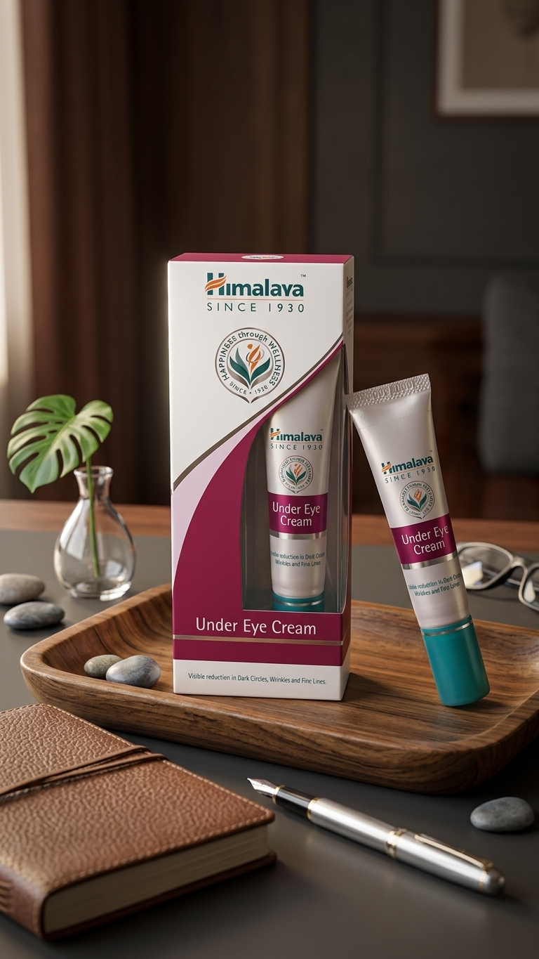 Himalaya Herbals Eye Cream Dark Circles Puffiness Natural Care