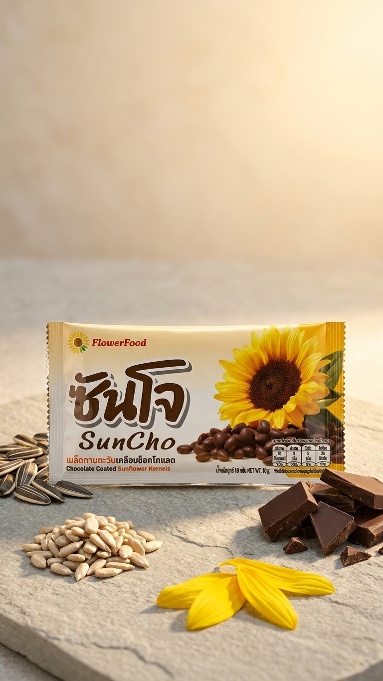 Chocolate Coated Sunflower Seeds Snack Pack 10 Mini Packs