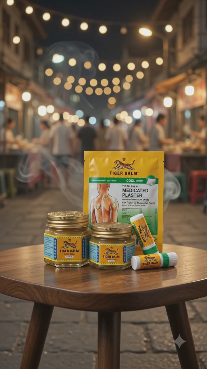 Tiger Thai Wellness Gift Set Muscle Relief & Relaxation Bundle