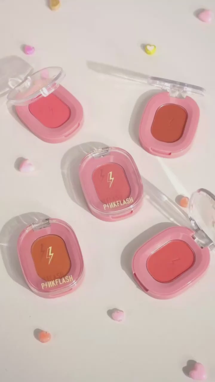 PINKFLASH OhMyHoney Blush, Soft Powder Natural Cheek Blush