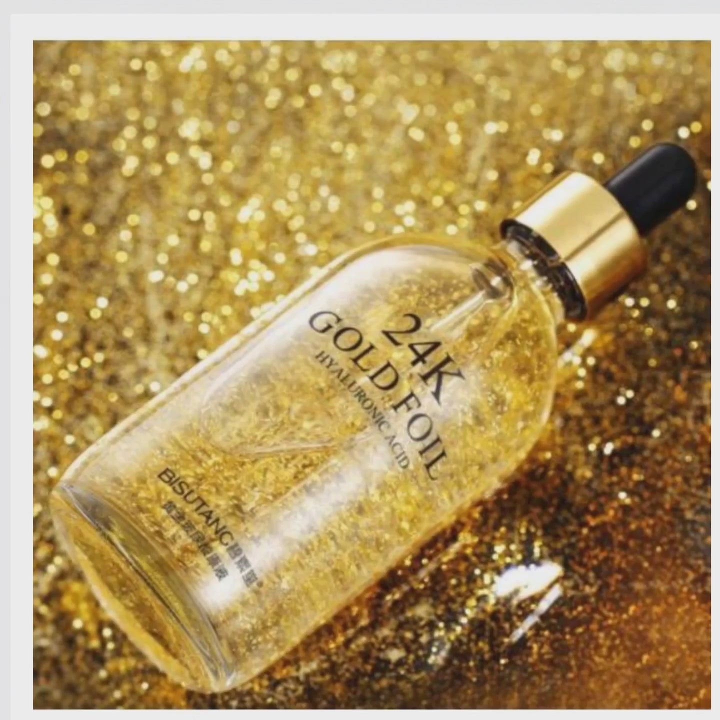 Goldzan 24K Gold Serum Hydrating Glow Radiant Skin Luxury Care