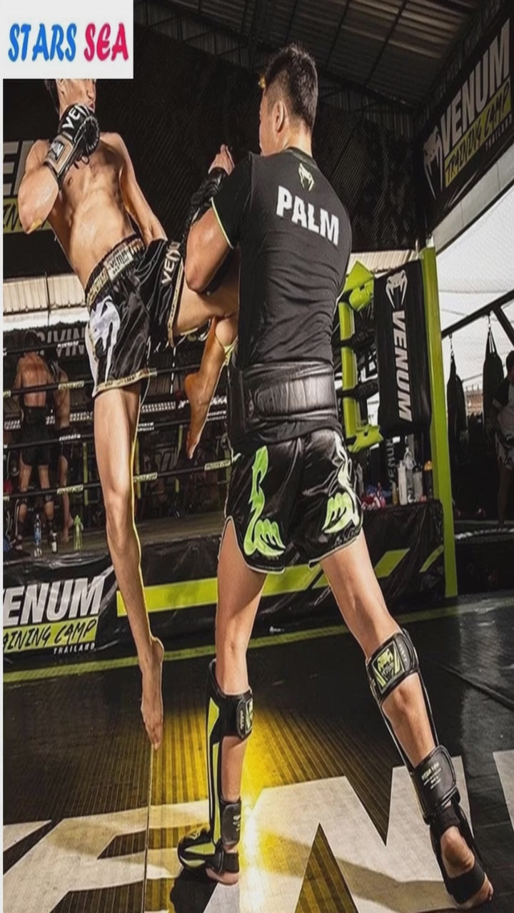 UFC Gym Training Shorts MMA Boxing Satin Shorts Performance Fit